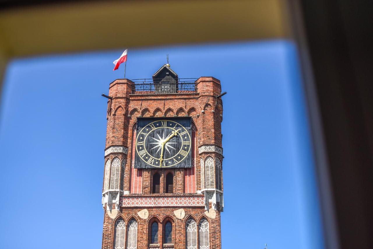 Apartament Z Widokiem Na Pomnik Kopernika - Rynek Staromiejski Stary Toruń Exteriör bild